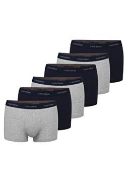 Ceceba Herren Pants Unterhosen blau Uni 6er Pack 6 von Ceceba