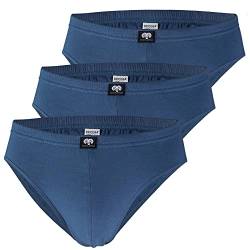 Ceceba Herren Sport 3er Pack Slip, Blau (Midnight Blue 6979), Medium (Herstellergröße: 5) (3erPack) von Ceceba