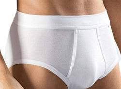 Ceceba Unterwäsche Herren Unterhose Slip Feinripp Premium Farbe weiß Größen 5-9 Größe 7 von Ceceba