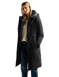 CECIL Damen B100850 Parka, Black, XL von Cecil