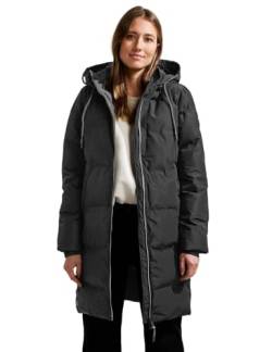 CECIL Damen B100883 Wintermantel, Black, M von Cecil