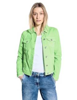 CECIL Damen B212154 Jeansjacke in Farbe, Matcha Lime, L von Cecil