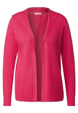 CECIL Damen B253654 Strickjacke Hoodie, Rosa, M von Cecil