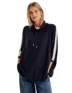 CECIL Damen B302470 Oversized Pullover, Night Sky Blue,M-L von Cecil