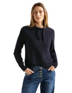 CECIL Damen B302556 Strickpullover, Night Sky Blue, XXL von Cecil