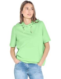 CECIL Damen B302734 Hoodie Sweatshirt, Matcha Lime, M von Cecil