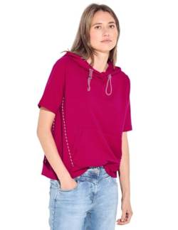 CECIL Damen B302734 Hoodie Sweatshirt, pink Sorbet, XX-Large von Cecil