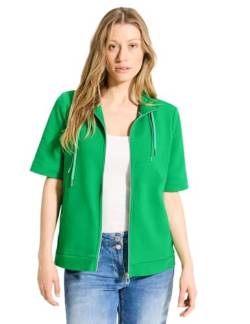 CECIL Damen B321631 T-Shirt Jacke mit Kurzarm, Fresh Apple Green, M von Cecil