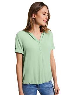 CECIL Damen B343930 Shirtbluse, Fresh Salvia Green, M EU von Cecil