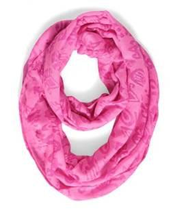 CECIL Damen B572438 Loop Schal mit Print, Bloomy pink, A von Cecil
