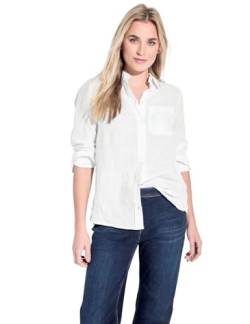 CECIL Damen Bluse aus Leinen White M von Cecil