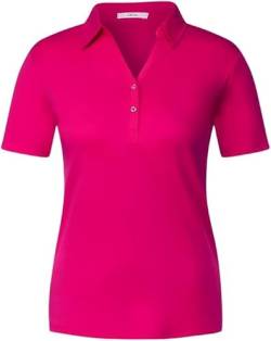 Cecil Basic Poloshirt (as3, Alpha, xx_l, Regular, Regular, Strawberry red) von Cecil