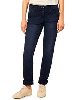 Cecil Damen B375274 Bequeme Jeanshose, Blue/Black Used Wash, 26W / 32L von Cecil