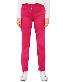 Cecil Damen B376160 Stoffhose Straight, Fresh Pink, 27W / 30L EU von Cecil