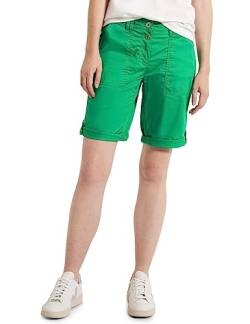 Cecil Damen B376478 Baumwollshorts, Fresh Green, 28 von Cecil