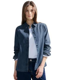 Cecil Damen Bluse im Jeans Look von Cecil