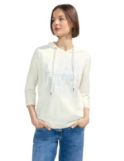 Cecil Damen Hoodie T-Shirt vanilla white XL von Cecil