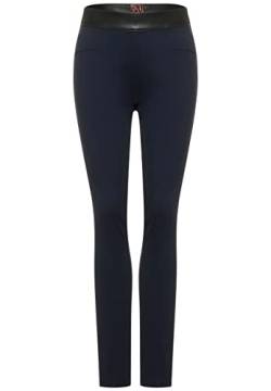 Cecil Damen Skinny Fit Hose in Inch 30 Eclipse Blue M von Cecil