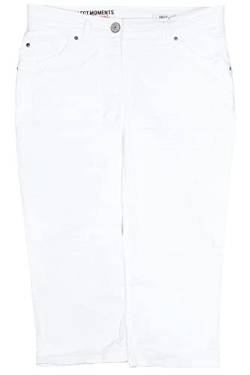 Cecil Damen Slim Fit Hose in High Waist White 34 von Cecil