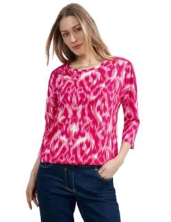 Cecil Damen T-Shirt mit 3/4 Arm pink sorbet L von Cecil