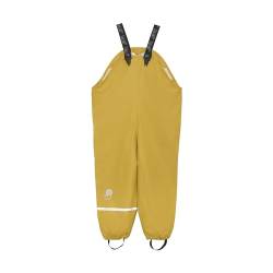 CeLaVi Baby-Mädchen Basic PU rain Pants Regenjacke, Gelb (Mineral Yellow 372), (Herstellergröße:70) von Celavi