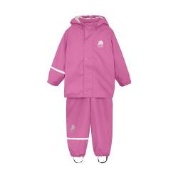 CeLaVi Mädchen CeLaVi zweiteiliger Regenanzug in vielen Farben Regenjacke,,per pack Rosa (Real pink 546),(Herstellergröße:120) von Celavi