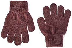 CeLaVi Unisex Baby Glitter Magic Gloves Fingerhandschuhe, Rose Brown, 3 Year von Celavi
