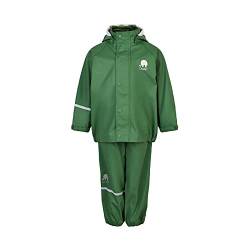 CeLaVi Unisex Basic Rainwear Set-solid PU Regenjacke, Elm Green, 110 von Celavi