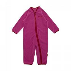 Celavi Baby Mädchen Fleece-Overall in pink, Größe:68 von Celavi