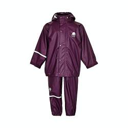 Celavi Mädchen Celavi Tweedelig regenpak in vele kleuren Regenjacke, Dunkel Dunkel Violett (Blackberry Wine 666), (Herstellergröße:140) EU von Celavi