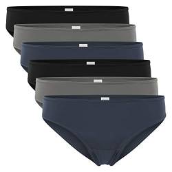 Celodoro Damen Bikini Slip (6er Pack), Klassische Unterhose aus Quick Dry-Fasern - Mix S von Celodoro