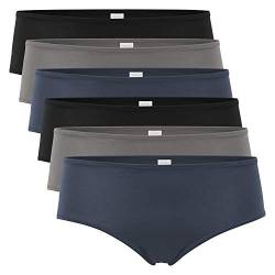 Celodoro Damen Panty Hipster (6er Pack), Unterhose aus Quick Dry-Fasern - Mix M von Celodoro