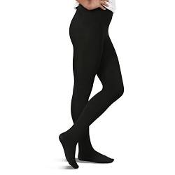 Celodoro Damen Thermo Strumpfhose (1 Stück) mit Innenfleece - Schwarz L von Celodoro