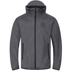 Celtic FC - Herren Wind- und Regenjacke - Offizielles Merchandise - Grau - Kapuze mit Schirm - M von Celtic F.C.