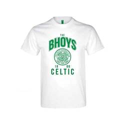 Celtic FC Unisex Celtic The Bhoys T Shirt White Adults Tshirt, weiß, S von Celtic F.C.