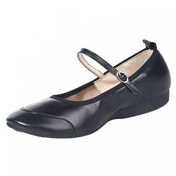 Celucke Ballerinas Damen Freizeitschuhe Ballettschuhe Flache Latin Dance Schuhe Sommer Ballettschläppchen Elegante Tanzschuhe Glänzend Niedrige Absätze Slip On Geschlossen Flatform Party 42 EU von Celucke Damenschuhe