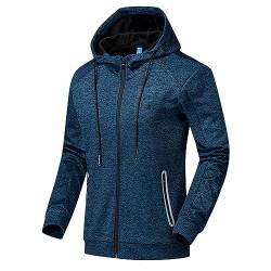 Celucke Herren Kapuzenjacke Zipper Hoodie Kapuzen Sweater Jacke Workerhoodie Pullover Hoody Hoody Sweatshirt mit Kapuze Casual Kapuzenpulli für Herren Pullover Hoodies Sweatjacke Oversized Hoodies von Celucke