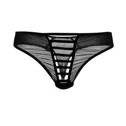 Celucke T-Hose Herren Tanga String Sexy Unterwäsche Dessous Stretch Erotik Dünn Hüftslip Niedrige Taille Sexy von Celucke