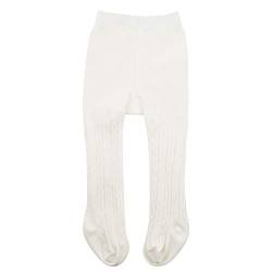 Century Star Ballettstrumpfhose Mädchen Ballett Strumpfhose Mädchen Feinstrumpfhose Mädchen Strumpfhose Mädchen Ballettstrumpfhose Damen Baby Strumpfhose Ballettkleidung Mädchen Weiß 2-4 Jahre(XL) von Century Star