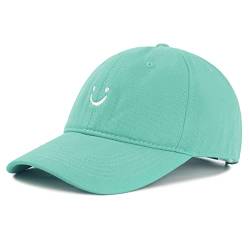 Century Star Baseball Cap Herren Basecap Damen Basecap Herren Cappy Frauen Sonnenschutz Kopf Damen Caps Männer Polo Cap Baseball Caps für Damen Pfauenblau von Century Star