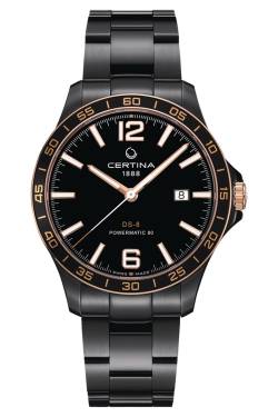 Certina C033.807.33.057.00 Herrenuhr Automatik DS-8 Schwarz von Certina