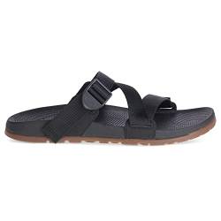 Chaco Herren Lowdown Rutsche Sandale, Schwarz, 44.5 EU von Chaco