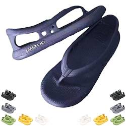 Chagoo Bazuo-Sandalen, Sommer-Unisex-Komfort-Flip-Flops, rutschfeste Bazuo-Slides mit dicken Sohlen (Blau, adult, women, numeric_42, numeric_range, eu_footwear_size_system, numeric_43, medium) von Chagoo