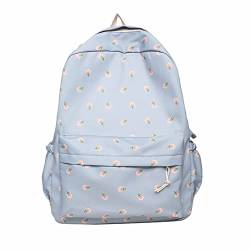 Chagoo Cute Kawaii Backpack Floral Backpack Coquette Backpack Floral Printed Kawaii Backpack for Women (D) von Chagoo