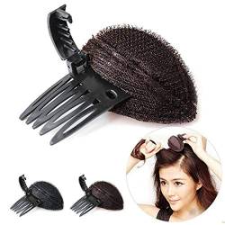 Perfect Puff Hair Head Cushion, Invisible Fluffy Hair Pad Sponge Clip Bun Bump It Up Volume Hair Base Set for Women and Girls (Braun) von Chagoo