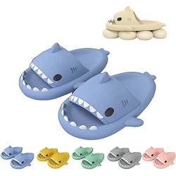 Sharky Chanclas,Cloud Shark Slides Hausschuhe Badepantoffeln Unisex süße Hai-Hausschuhe (Blue Haze, adult, women, numeric_40, numeric_range, eu_footwear_size_system, numeric_41, medium) von Chagoo