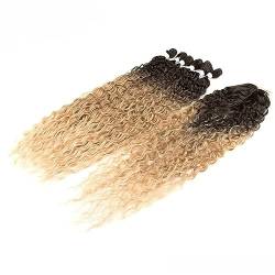 Damen-Perücke, Haarverlängerung, Haarvorhang, Perücke, lockiges Haar, modische Persönlichkeit, Perückenstück (Color : 1, Size : 1) von ChaiRy