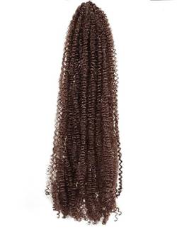 Frau geflochtene Perücke 22 Zoll Welle Perücke lockiges Haar (Color : 1, Size : 1) von ChaiRy