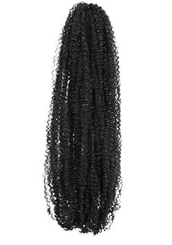 Frau geflochtene Perücke 22 Zoll Welle Perücke lockiges Haar (Color : 2, Size : 1) von ChaiRy