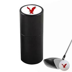 Golfball-Stempel | Permanenter und wischfester Golfball-Marker-Stempel,Metall-Golfball-Stempel, Stempelmarker, Golf-Geschenke für Männer, Golfball-Marker-Schablone Chaies von Chaies